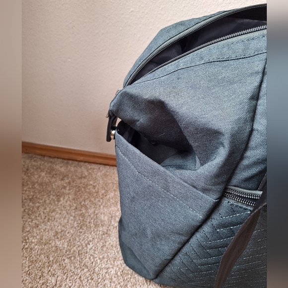 Lovevook Diaper Tote bag Shoulder Strap Dark Green Large Zip Closure - Picture 5 of 9